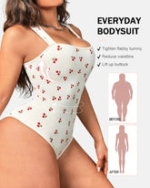 Sleeveless Tummy Control Tank Tops Bodysuits